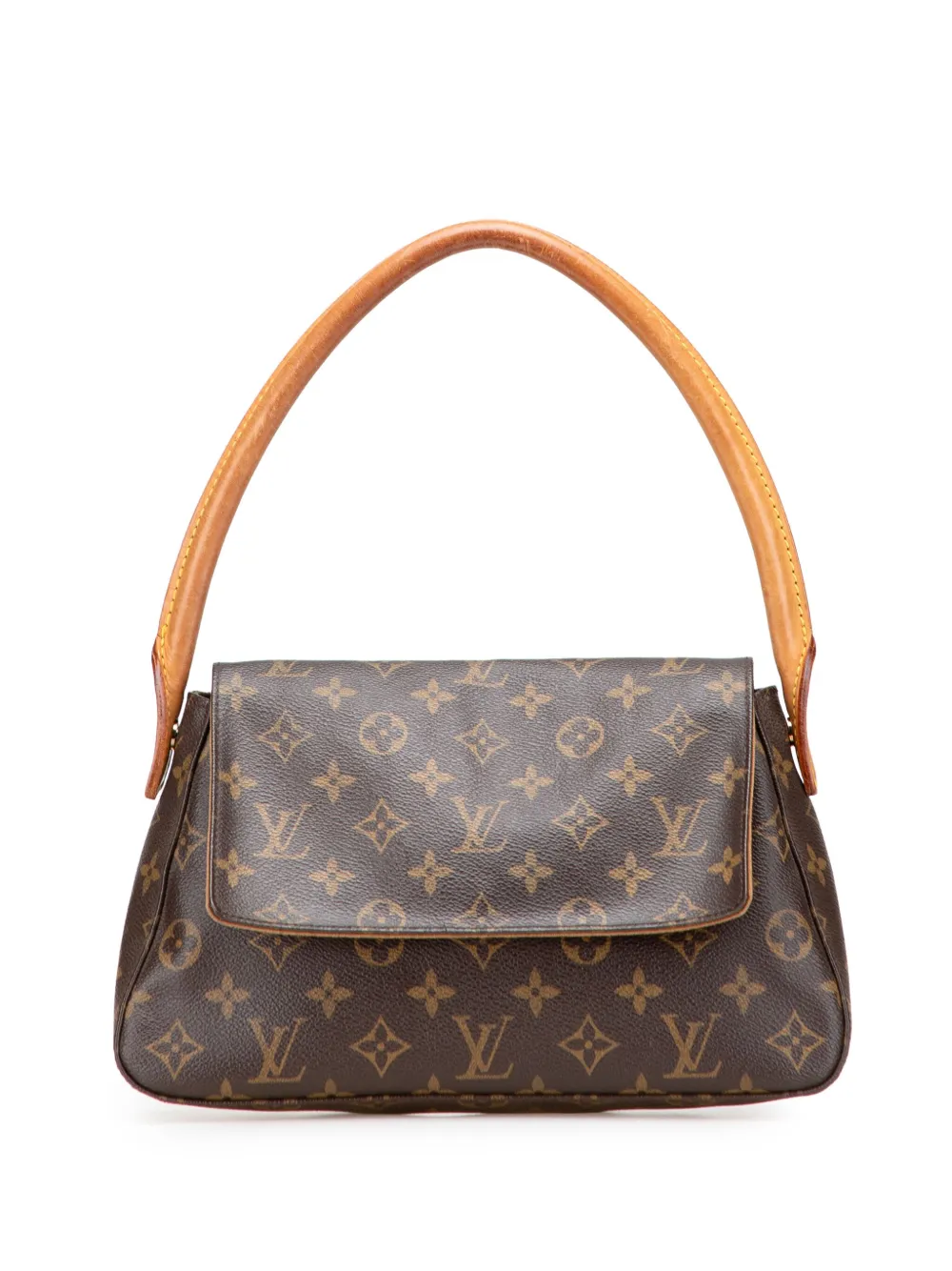 Louis Vuitton Pre-Owned 2003 Monogram Mini Looping shoulder bag - ブラウン Louis Vuitton Pre-Owned 2003 Monogram Mini Looping shoulder bag - ブラウン