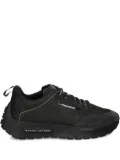 Polo Ralph Lauren mesh-panel suede trainers - Black