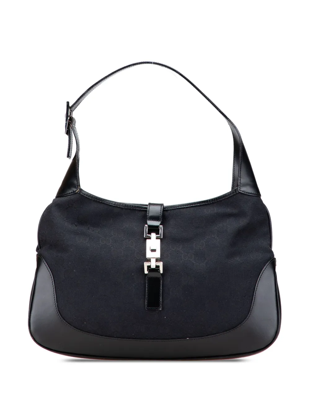 Gucci Pre-Owned 2000-2015 GG Canvas Jackie shoulder bag - ブラック Gucci Pre-Owned 2000-2015 GG Canvas Jackie shoulder bag - ブラック