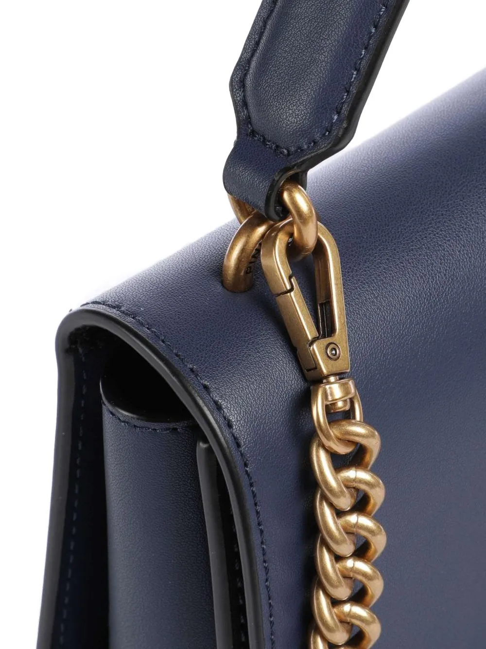 PINKO Love mini-shopper met handgreep Zwart