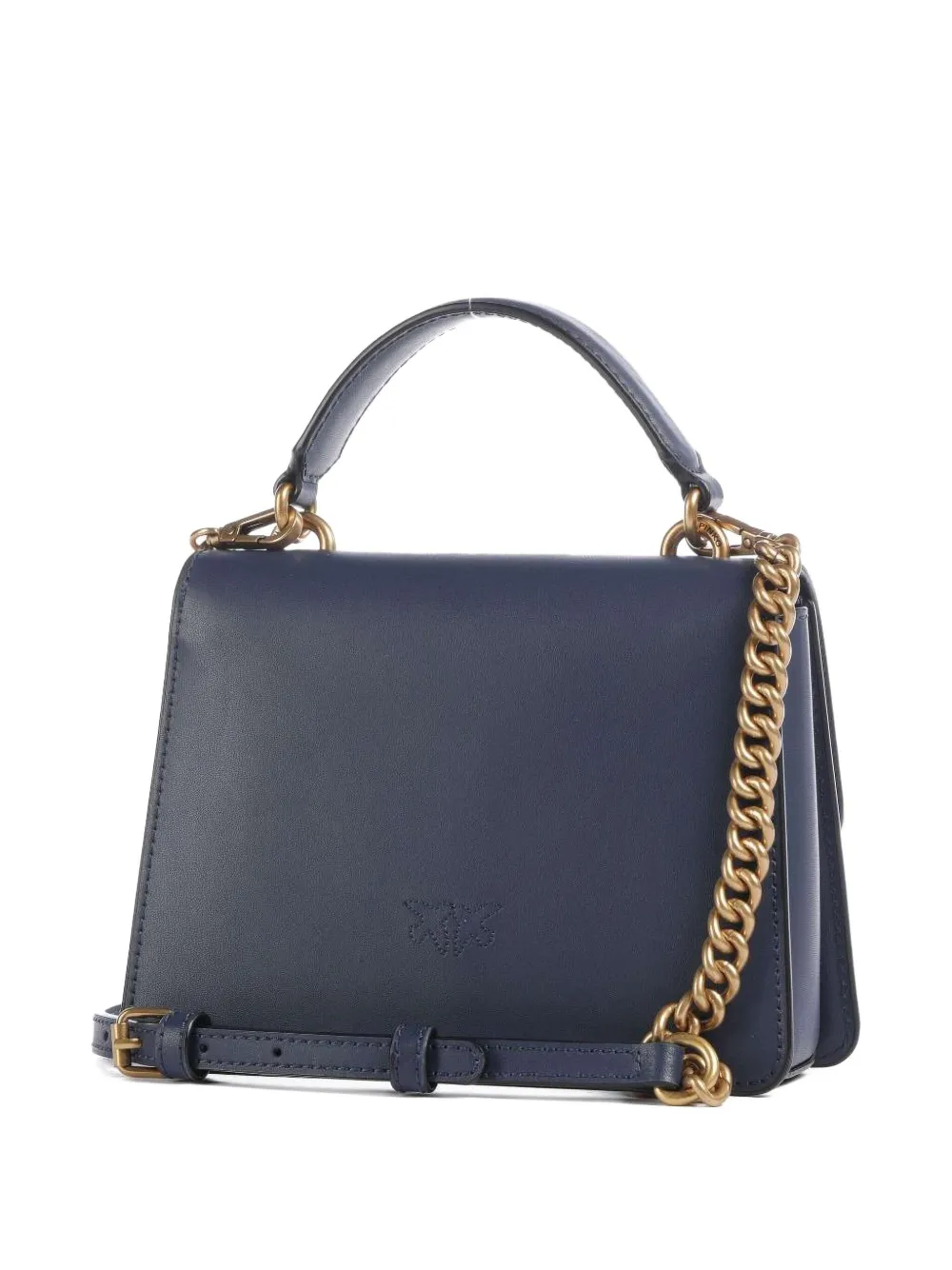 PINKO mini Love one-top handle tote bag - Zwart