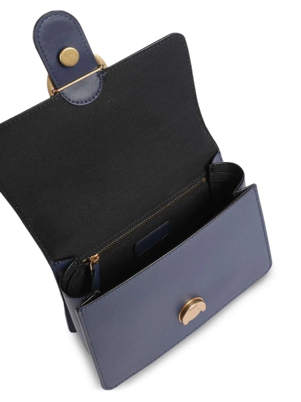 PINKO Love mini-shopper met handgreep Zwart