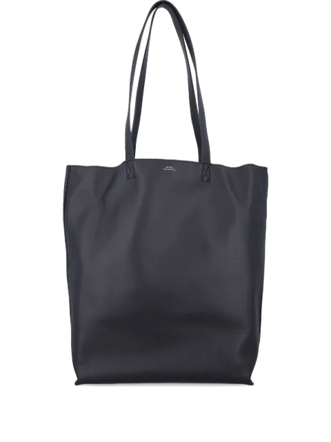 A.P.C. tote de piel