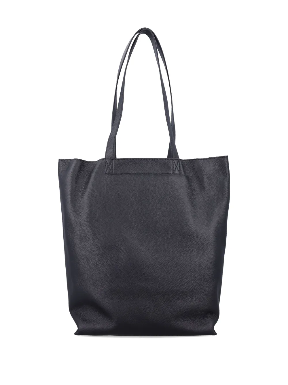 A.P.C. leather tote bag - Zwart