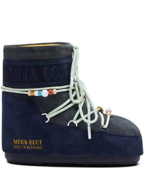 Moon Boot x Guest In Residence beaded suede boots