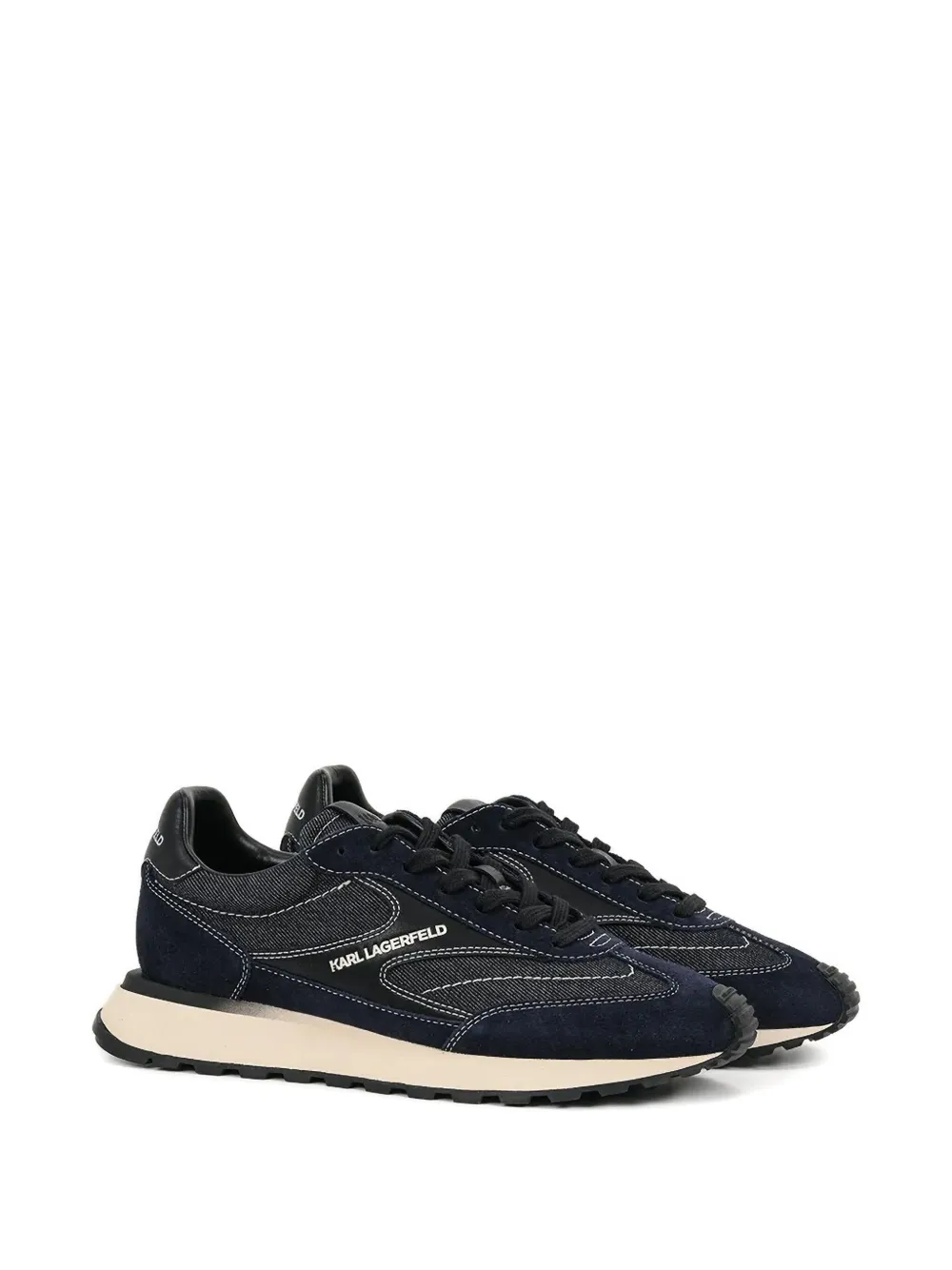 Karl Lagerfeld denim-suede sneakers | Low-Tops | Image 2