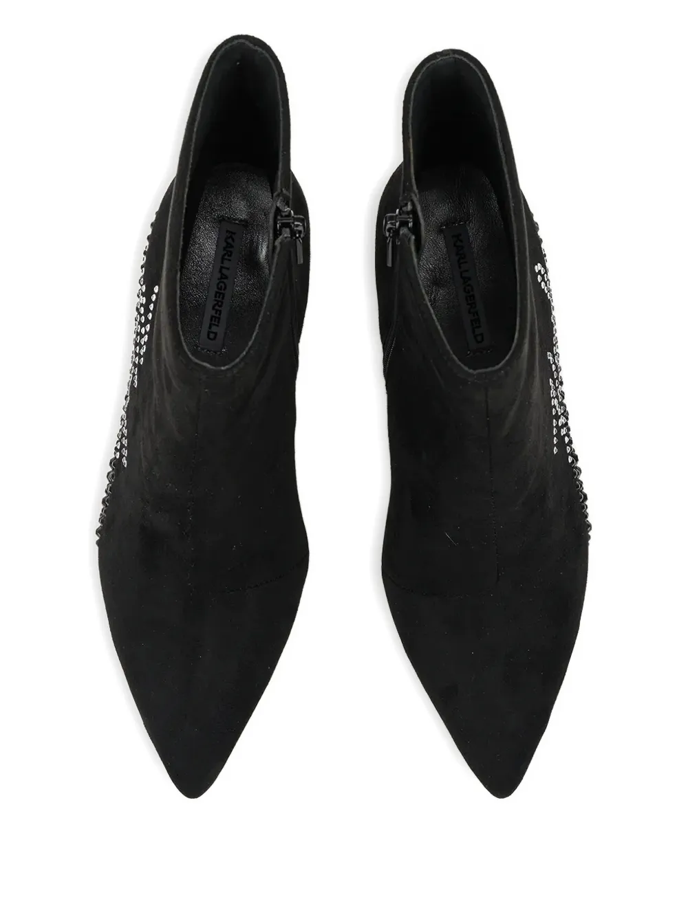 Karl Lagerfeld 80mm Sienna boots Black