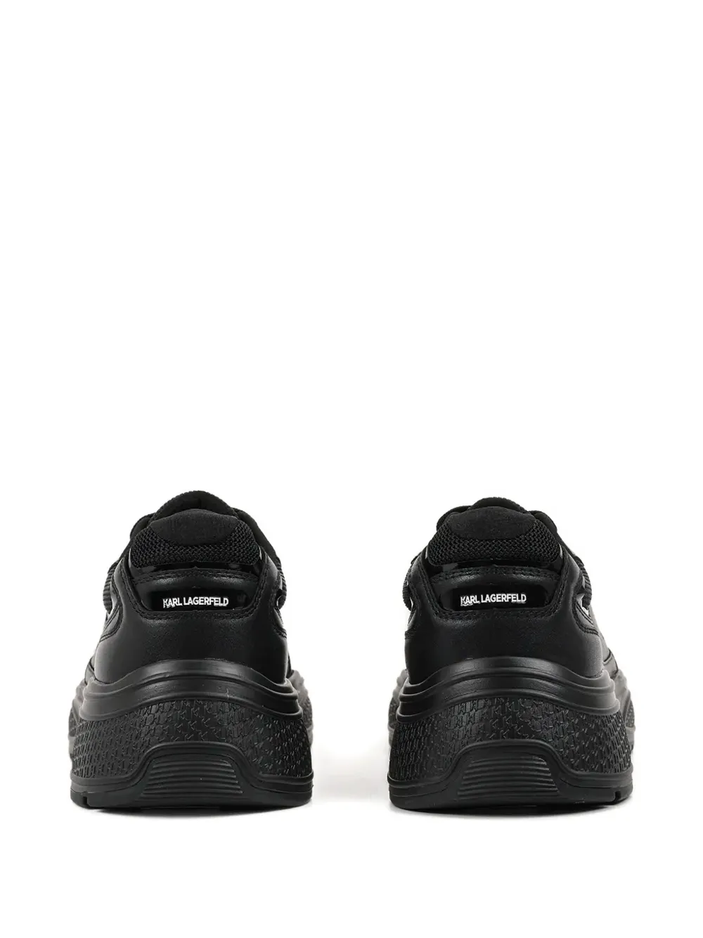 Karl Lagerfeld lace-up chunky sneakers Black