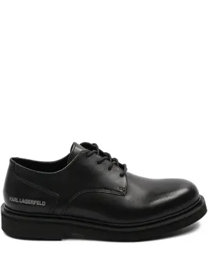 Camper Dean レザー ダービーシューズ | ブラック | FARFETCH JP