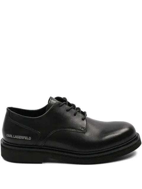 Karl Lagerfeld lace-up leather derby shoes