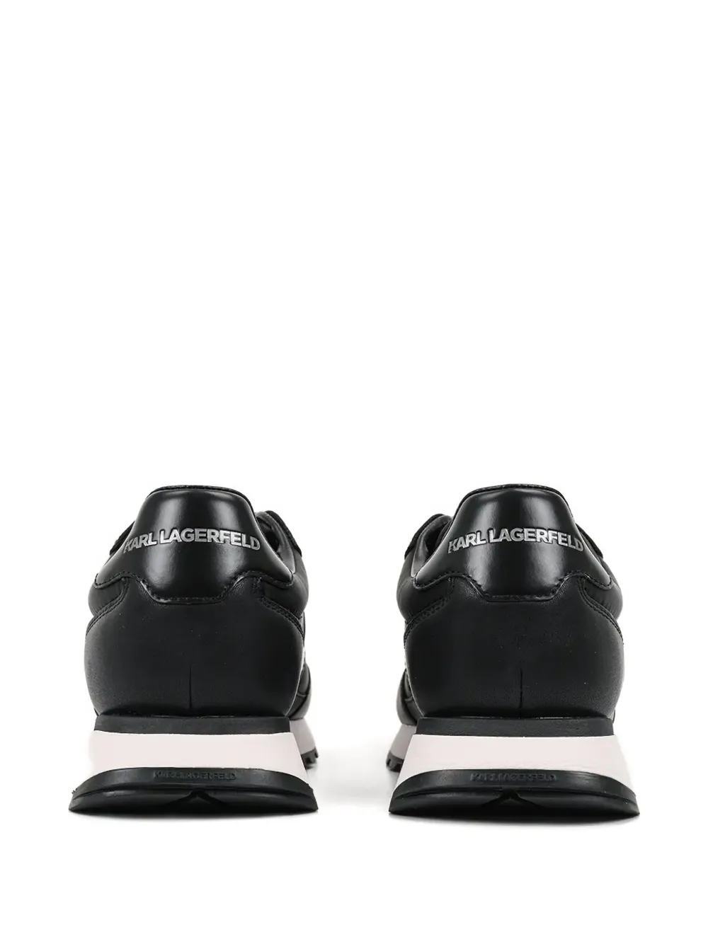 Karl Lagerfeld logo-detail panelled sneakers Black