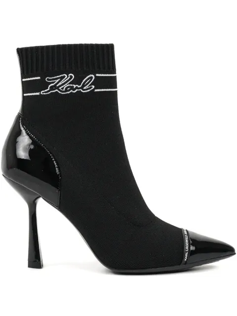 Karl Lagerfeld 95mm Pandara Signia boots