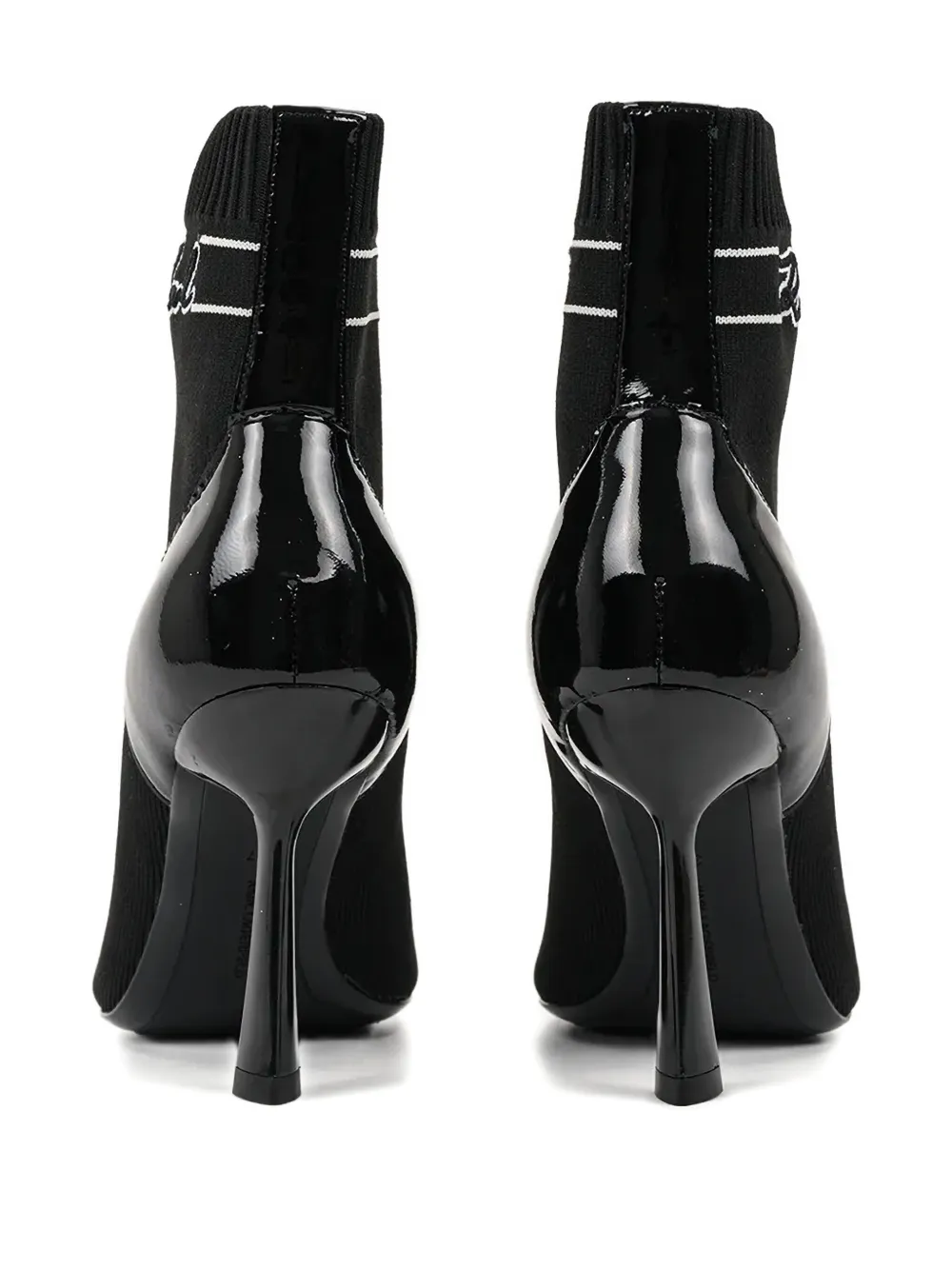 Karl Lagerfeld 95mm Pandara Signia boots Black