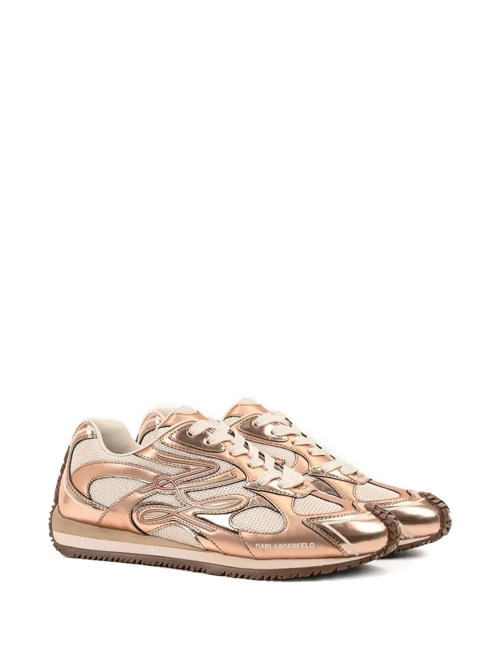 Karl Lagerfeld Velocette sneakers Gold