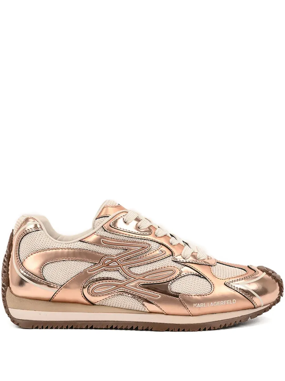Karl Lagerfeld Velocette sneakers Gold
