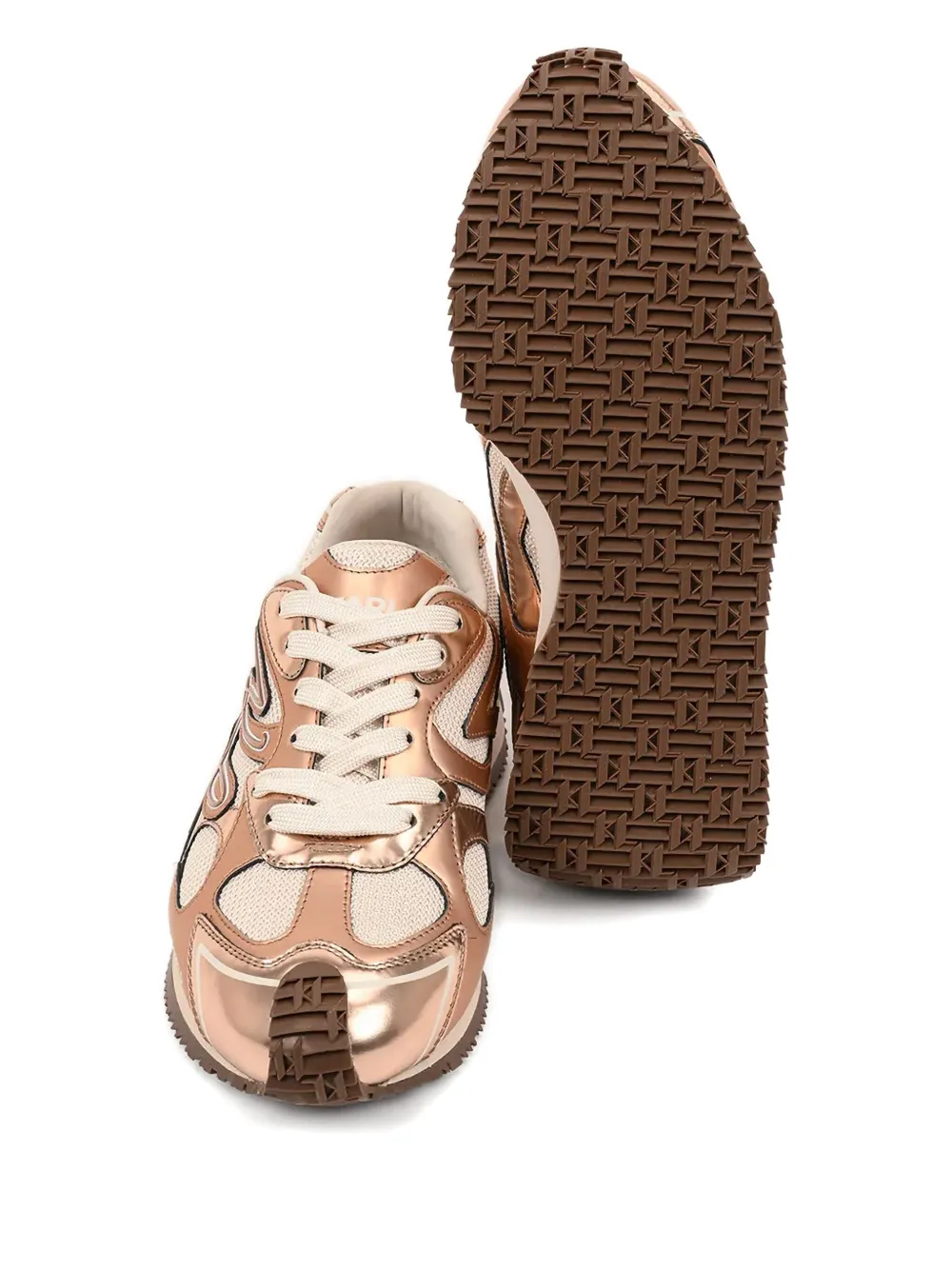 Karl Lagerfeld Velocette sneakers Gold