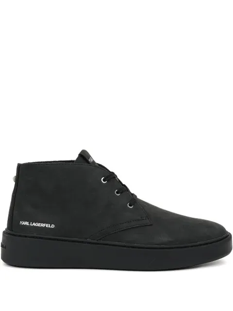 Karl Lagerfeld lace-up studded shoes