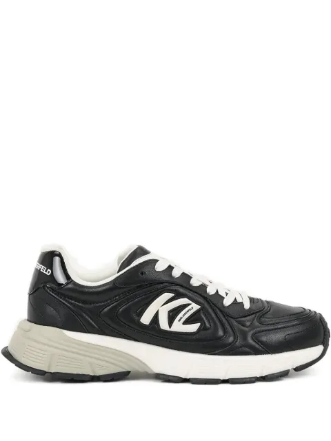 Karl Lagerfeld logo leather sneakers
