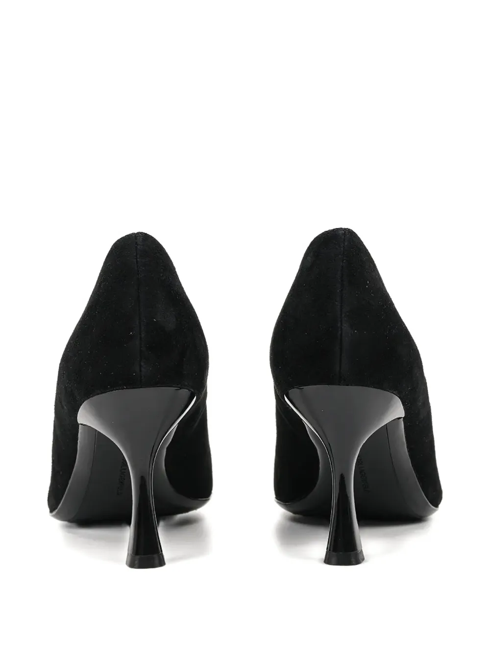 Karl Lagerfeld Pointed-toe Embellished Pumps In Black