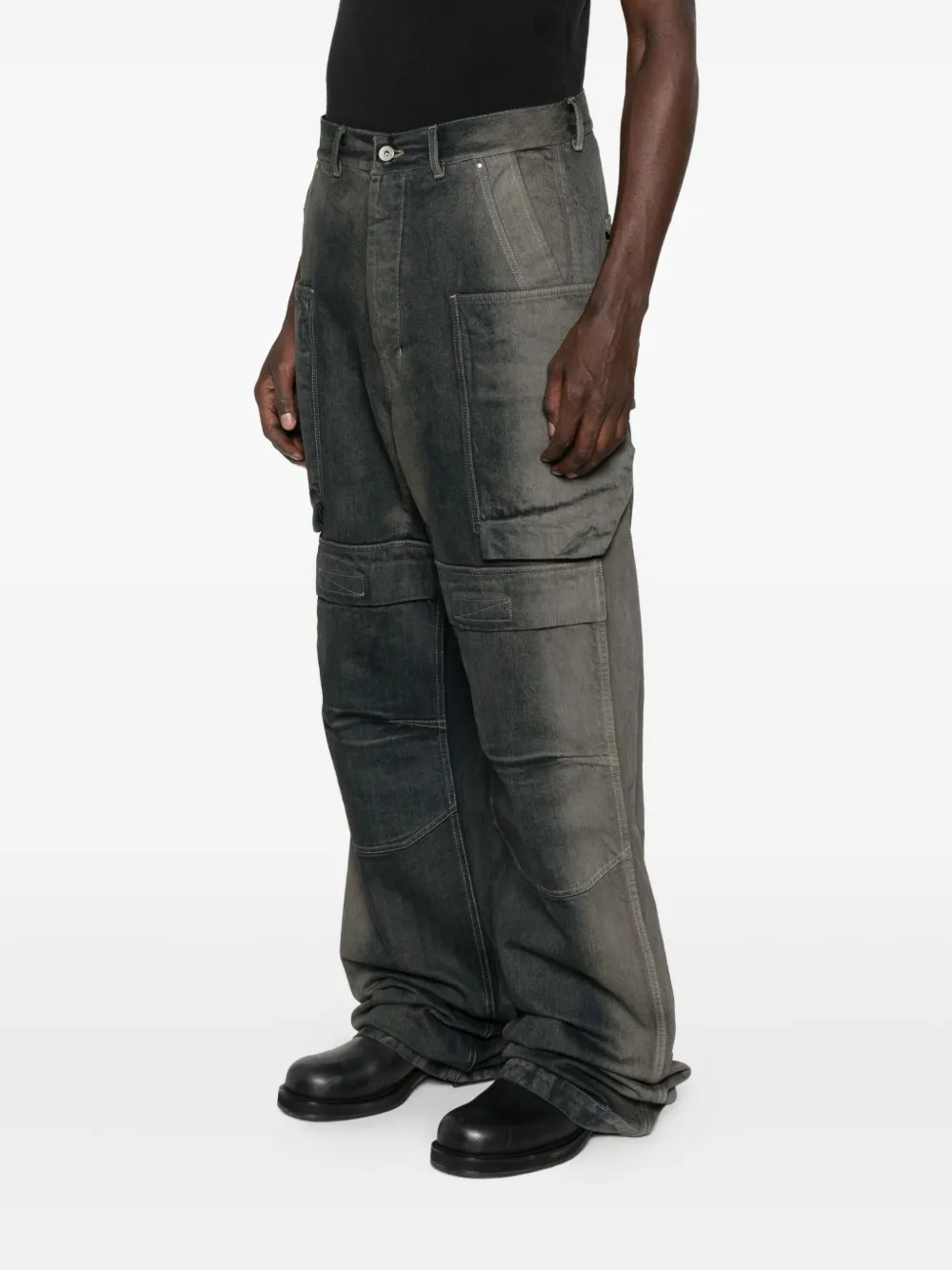 Rick Owens Straight jeans Grijs
