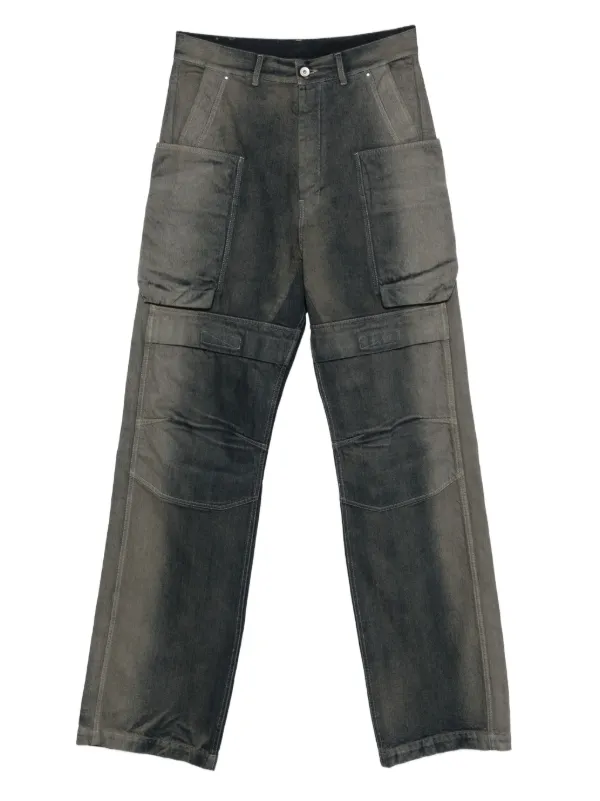 Rick Owens ストレートジーンズ | グレー | FARFETCH JP