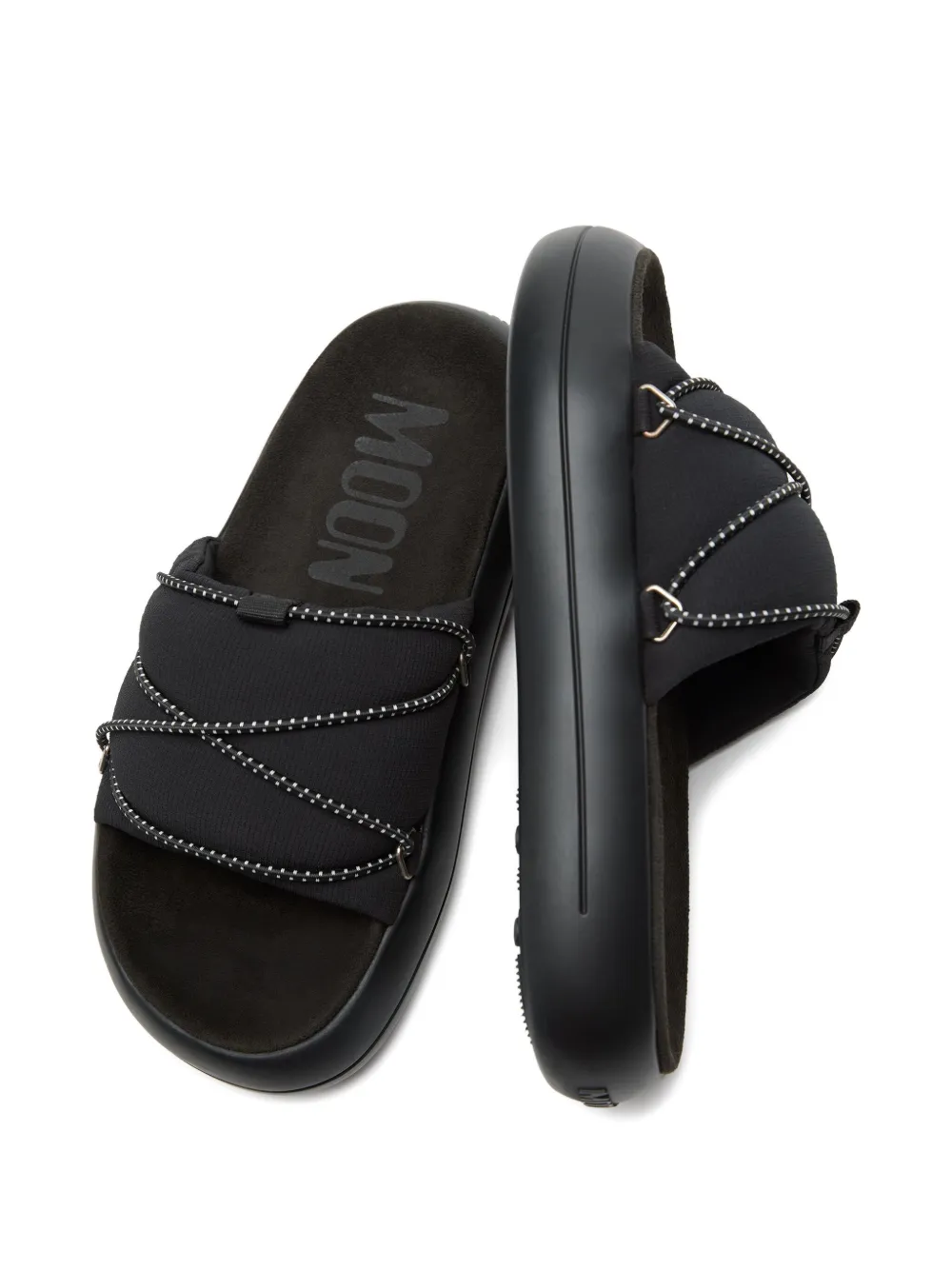 Moon Boot Icon sandalen Zwart