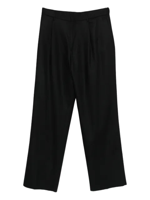 Lardini pleated straight-leg trousers