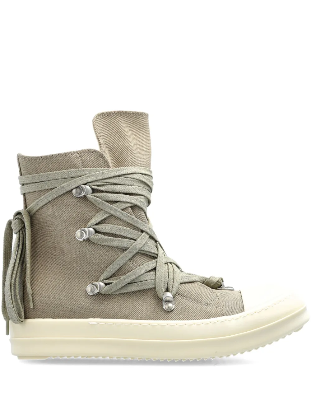 Rick Owens DRKSHDW Megalace lace-up sneakers Grey