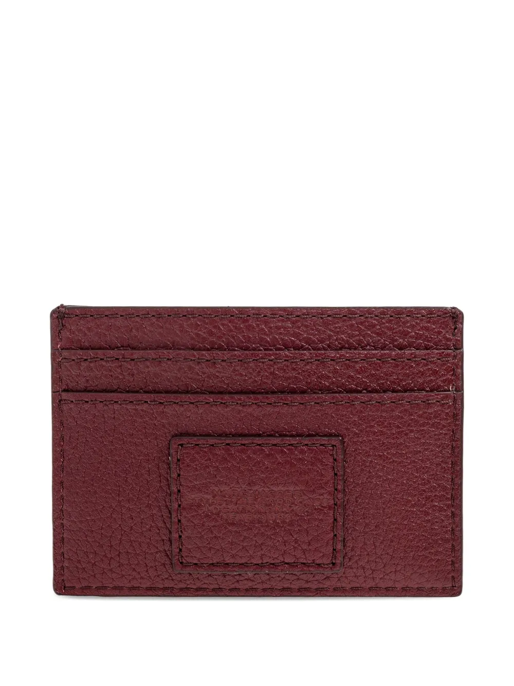 Marc Jacobs Card-holder Case In Burgundy