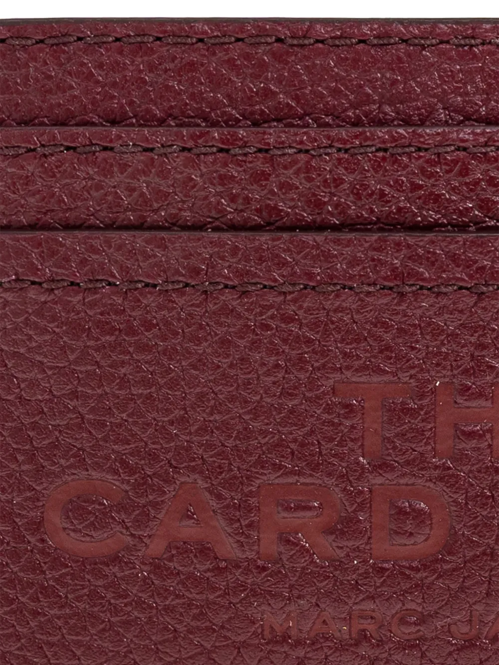 Marc Jacobs Card-holder Case In Burgundy