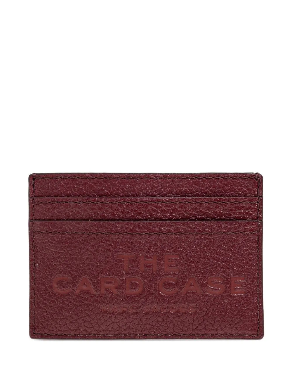 Marc Jacobs Card-holder Case In Burgundy