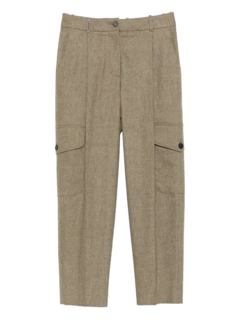 Peserico pantalones cargo con bolsillos