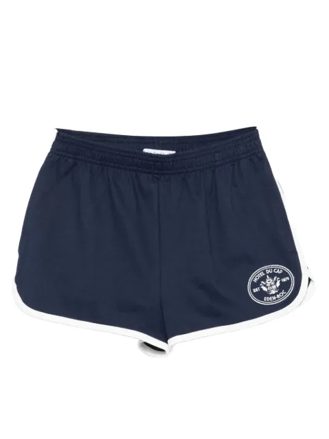 Sporty & Rich contrast-trim shorts