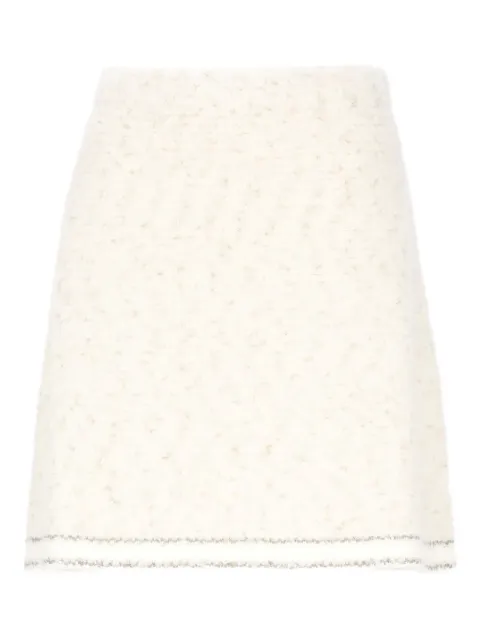 D.Exterior sequin mini skirt