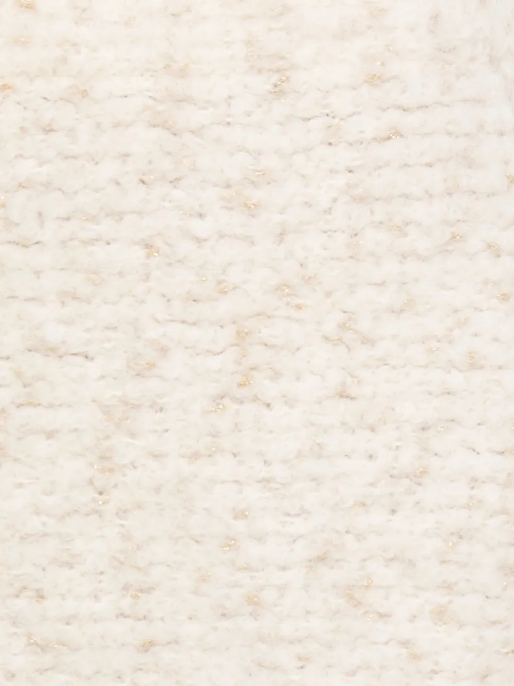 D.Exterior Mini-rok met pailletten Wit