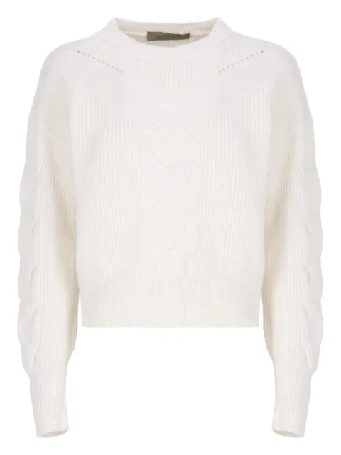 D.Exterior Suéter decote careca