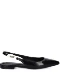 BOSS slingback pointed-toe flats - Black