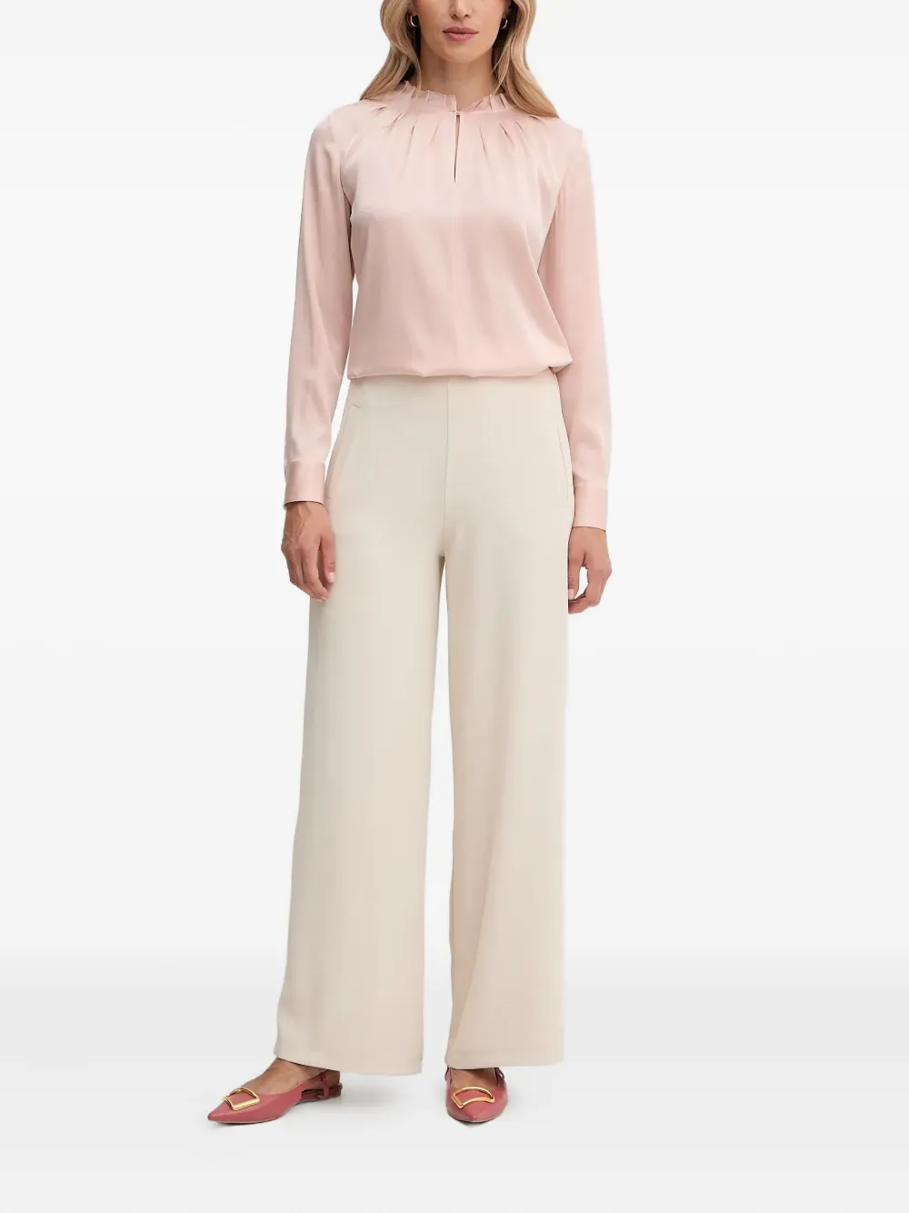BOSS ruffled-collar blouse | Blouses | Image 2