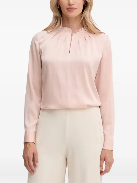 BOSS ruffled-collar blouse