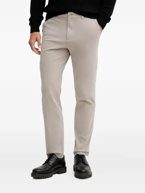BOSS button-fastening trousers