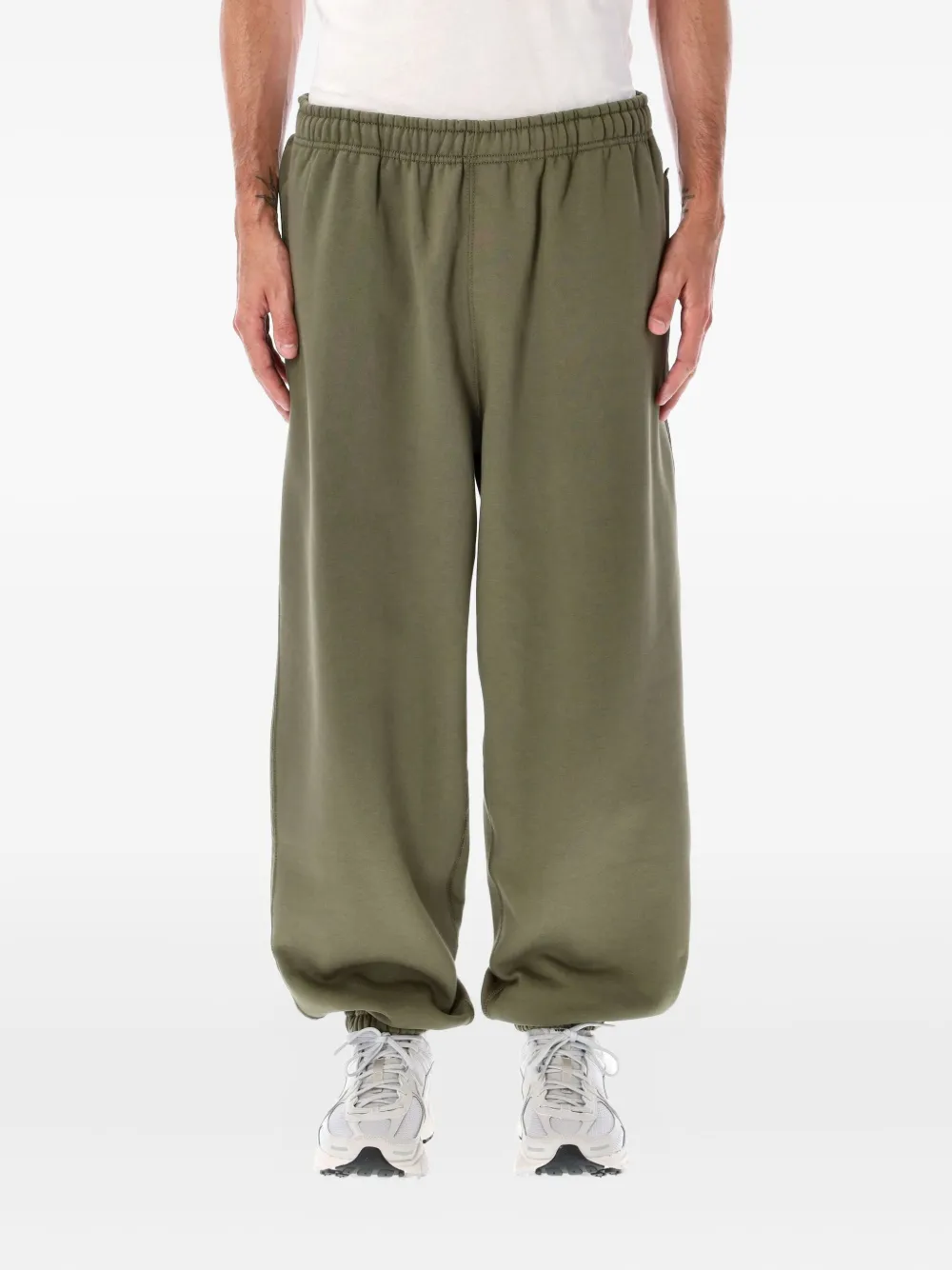 Nike Trainingsbroek verfraaid met Swoosh-logo Groen