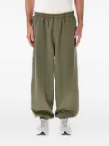 Nike swoosh-embellished track pants - Green