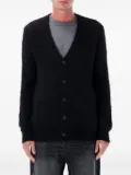 A.P.C. V-neck button cardigan - Black