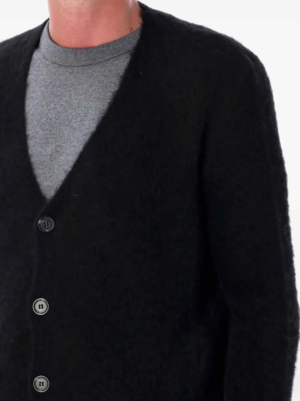 A.P.C. Vest met V-hals Zwart