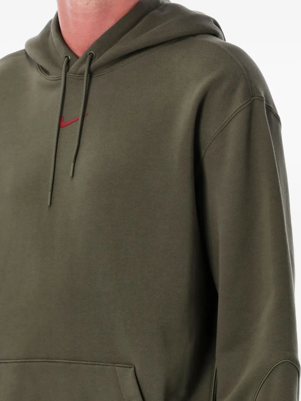 Nike Hoodie met geborduurd logo Groen