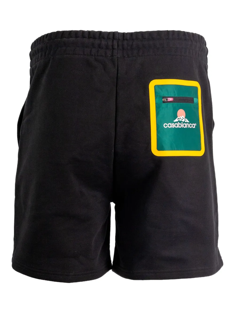 Casablanca pocket-detail drawstring shorts Zwart