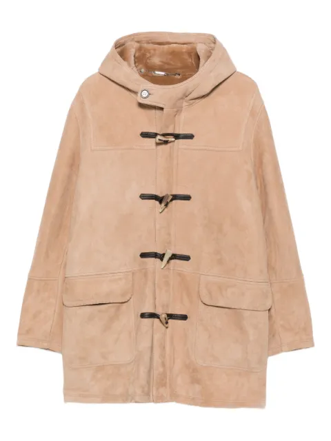 RIFUGIO toggle-fastening hooded coat