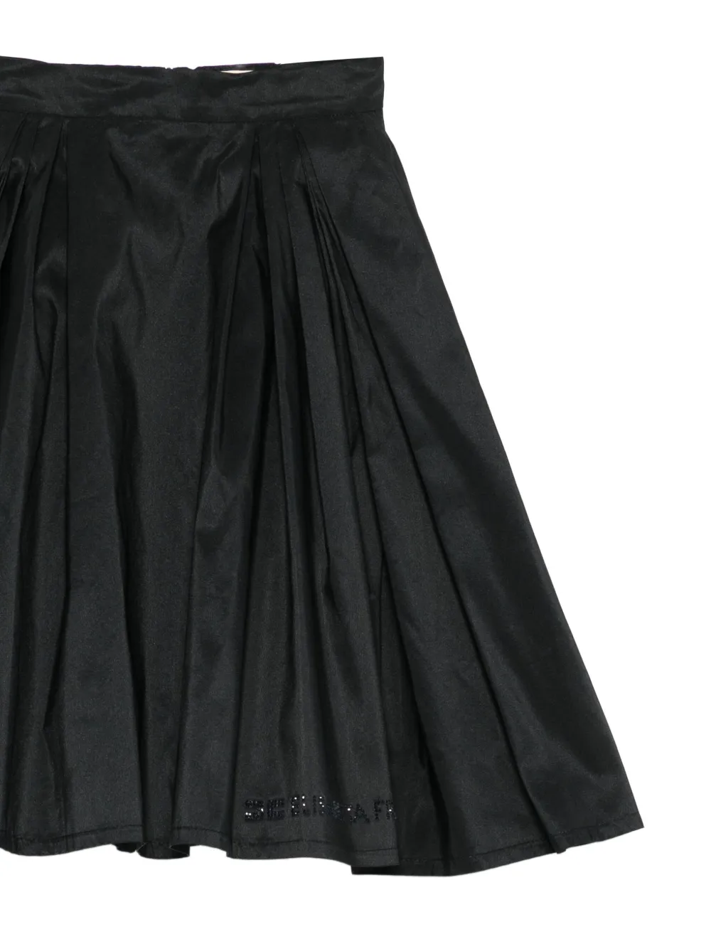 Elisabetta Franchi La Mia Bambina Plooirok Zwart