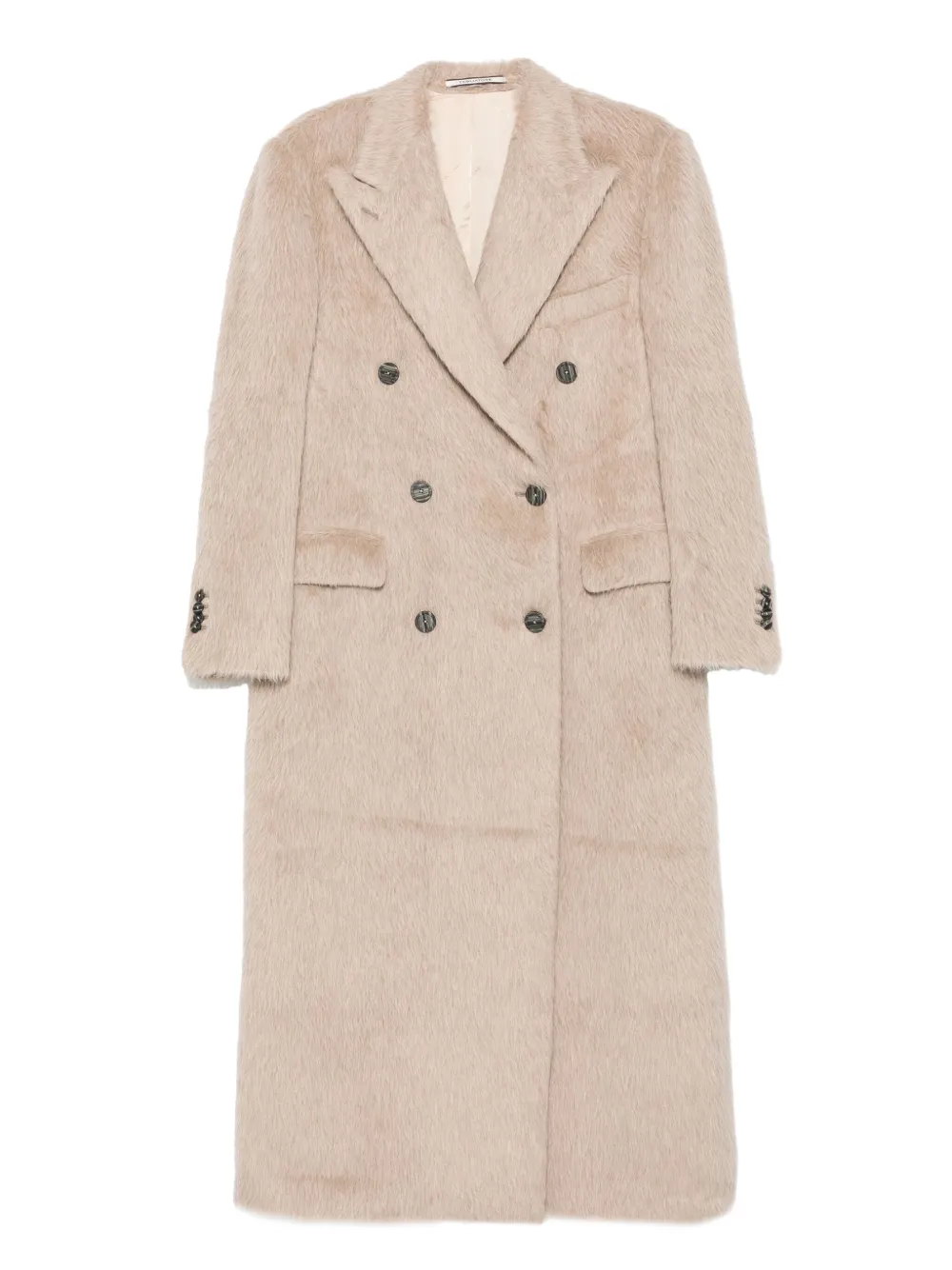Tagliatore double-breasted coat Beige