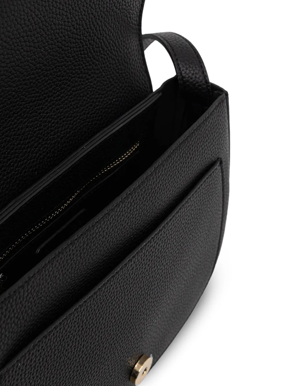 Twinset Leather Satchel Bag In Black